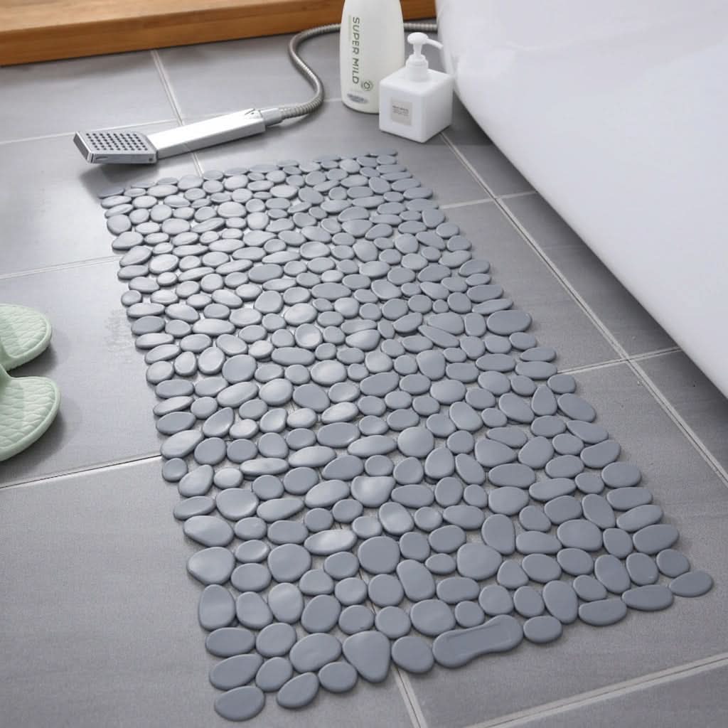ZENSTONEA – Textured Bathroom Mat for Soothing Foot Comfort