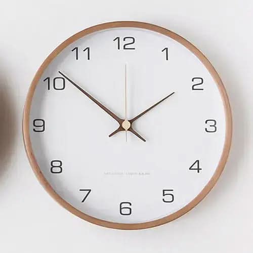 TIMENORA – Relógio de parede escandinavo para uma decoração de interiores elegante