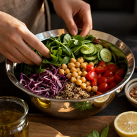 BOWLORA – Cuencos mezcladores apilables para una cocina organizada