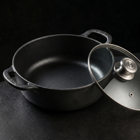 SIMMERVA – Casserole Pan with Glass Lid for Relaxed Home Cooking