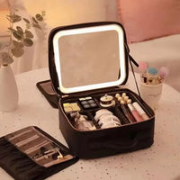 GLOWTOTE – Neceser cosmético con espejo LED para organizar tus productos de belleza