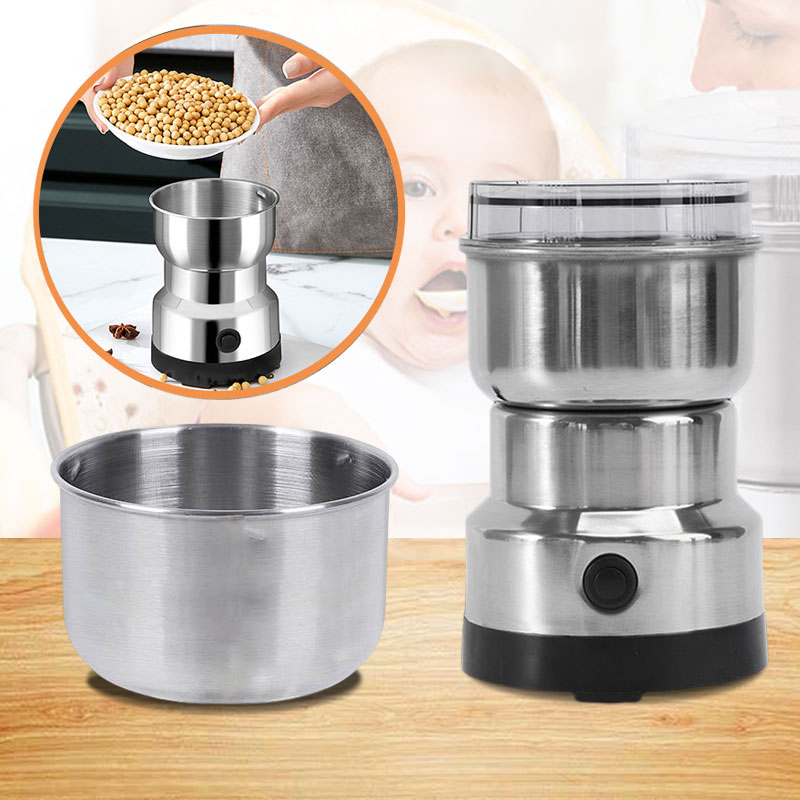 SPINCRUSH – Portable Electric Food Grinder for One-Touch Spice Grinding