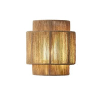 RATTIVA – Woven Wall Lamp with Soft Ambient Lighting