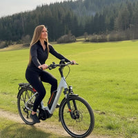 CYCLORELAX – Sella da bicicletta ergonomica con sospensioni per comfort da touring