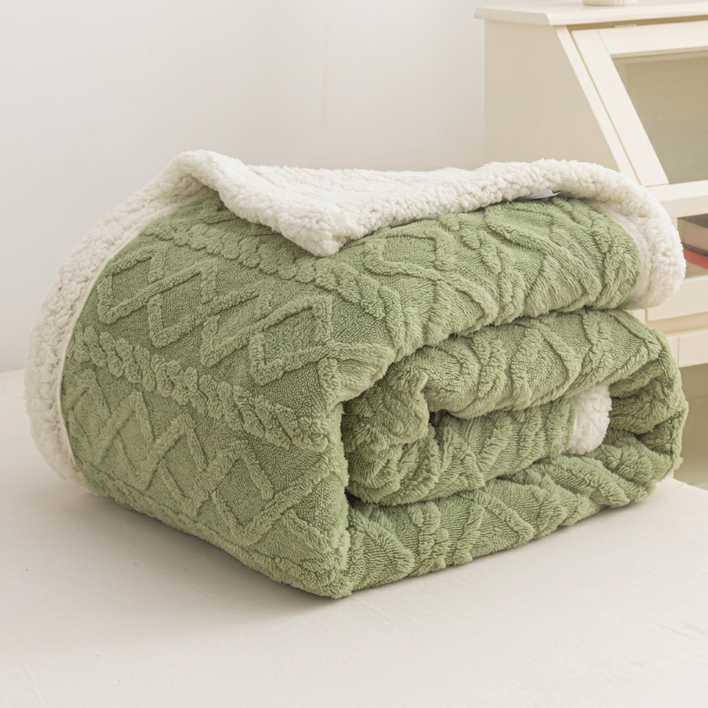 Square blanket photo with gray controls removed