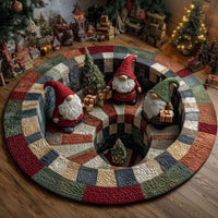 YULENORA – 3D Christmas Statement Rug for Magical Holiday Styling