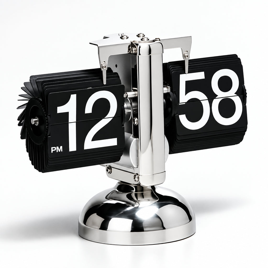 Reloj de solapa TICKMUSE - pieza destacada para una decoración interior artística