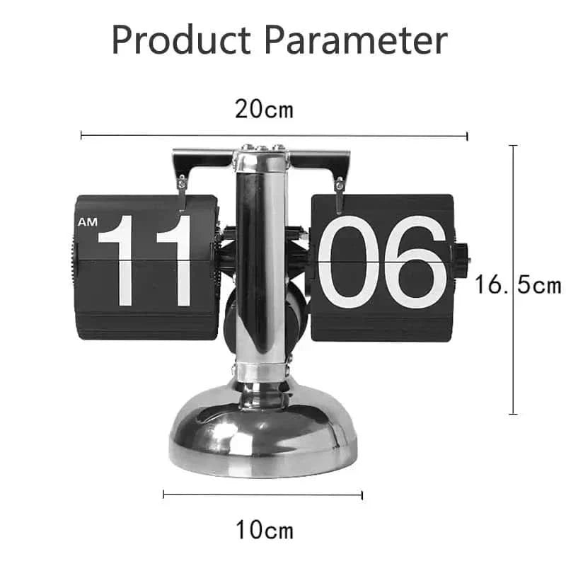Reloj de solapa TICKMUSE - pieza destacada para una decoración interior artística