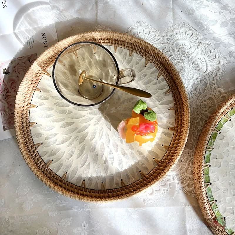 LOTAVENIXA – Lotus Leaf Fruit Tray for Elegant Tabletop Styling