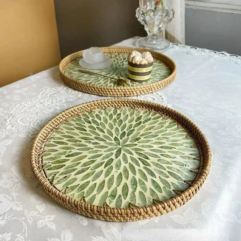 LOTAVENIXA – Lotus Leaf Fruit Tray for Elegant Tabletop Styling