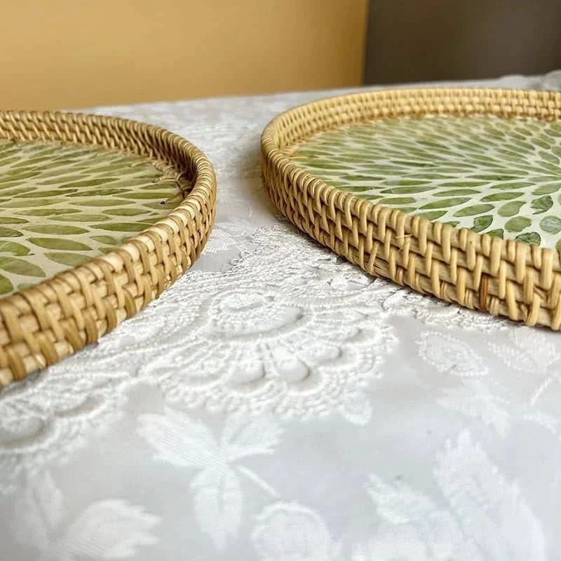 LOTAVENIXA – Lotus Leaf Fruit Tray for Elegant Tabletop Styling