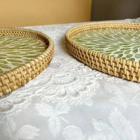 LOTAVENIXA – Lotus Leaf Fruit Tray for Elegant Tabletop Styling