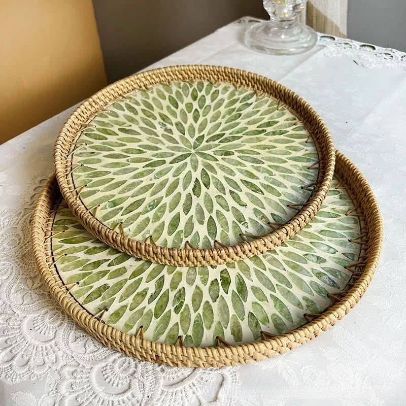 LOTAVENIXA – Lotus Leaf Fruit Tray for Elegant Tabletop Styling