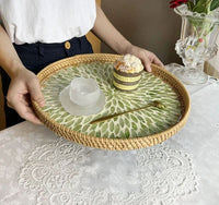 LOTAVENIXA – Lotus Leaf Fruit Tray for Elegant Tabletop Styling