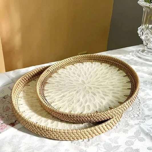 LOTAVENIXA – Lotus Leaf Fruit Tray for Elegant Tabletop Styling