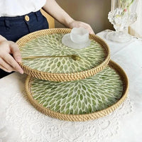 LOTAVENIXA – Lotus Leaf Fruit Tray for Elegant Tabletop Styling