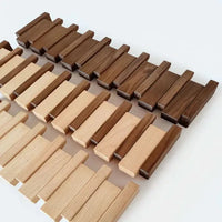WOODHARM – Perchero de pared para piano de madera